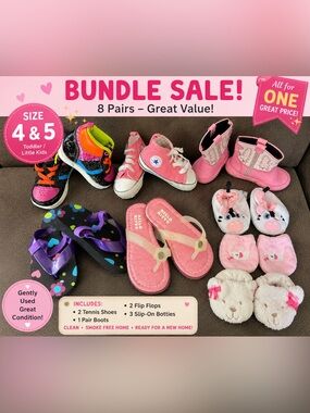 Assorted Kids Shoe Bundle
